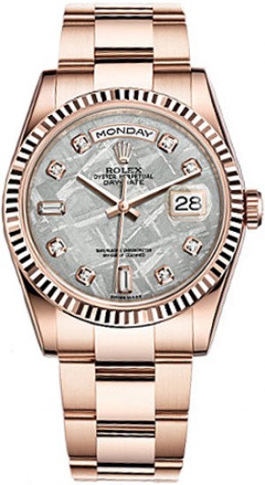 Montre Rolex Day-Date 36 en or massif 118235