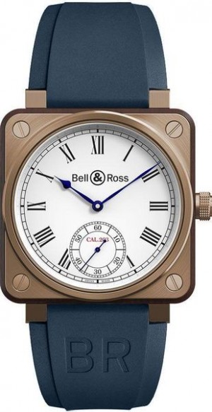 Bell & Ross Instruments d'aviation Montre en bois pour hommes BR01-CM-203-B-P-022