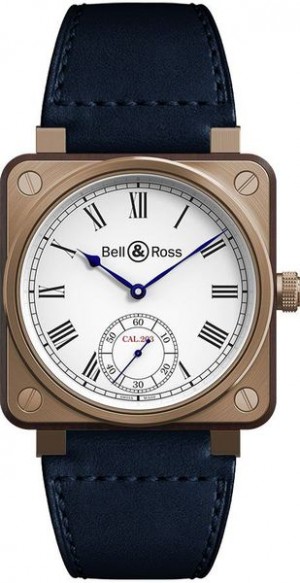 Bell & Ross Aviation Instruments Montre en bronze et bois BR01-CM-203-B-V-064