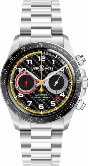 Bell & Ross Vintage Montre pour homme en édition limitée BRV294-RS18/SST