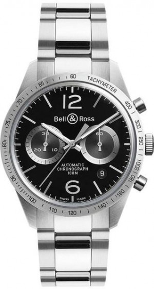 Bell & Ross Vintage Original BRV126-BS-ST/SST