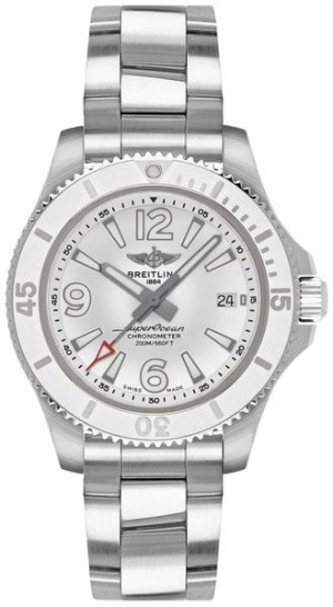 Montre Breitling Superocean 36 en acier inoxydable A17316D21A1A1