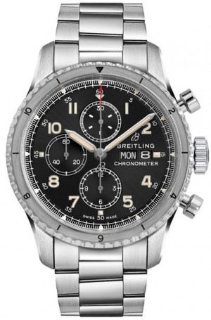 Chronographe Breitling Aviator 8 43 Montre pour homme A13316101B1A1