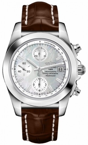 Breitling Chronomat 38 automatique pour femmes Regarder W1331012/A774-725P