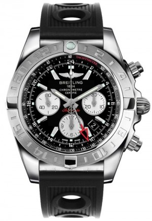 Montre Breitling Chronomat 44 GMT Chronographe pour homme AB042011/BB56-200S