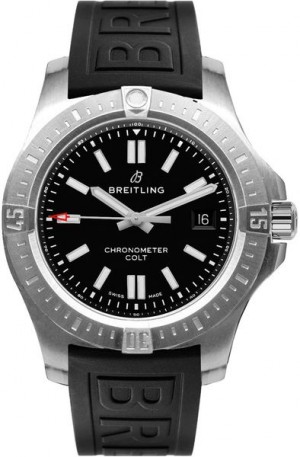 Breitling Chronomat Colt Black Dial Men's Watch A17388101B1S1