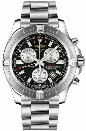 Chronographe Breitling Colt 44mm en acier pour hommes A73388111B1A1