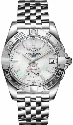 Montre Breitling Galactic 36 automatique pour femmes en nacre A3733012/A788-376A