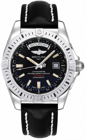 Montre de luxe Breitling Galactic 44 pour hommes A45320B9/BD42-435X