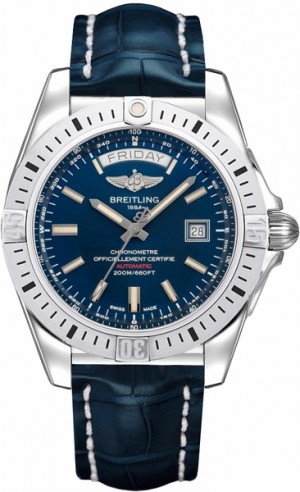 Montre Breitling Galactic 44 Blue Dial 44mm pour homme A45320B9/C902-731P