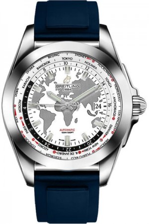 Montre Breitling Galactic Unitime pour hommes WB3510U0/A777-145S