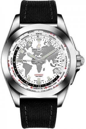 Montre Breitling Galactic Unitime pour hommes WB3510U4/A777-103W