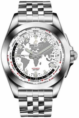 Montre Breitling Galactic Unitime pour hommes WB3510U0/A777-375A