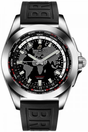 Montre Breitling Galactic Unitime pour hommes WB3510U4/BD94-153S