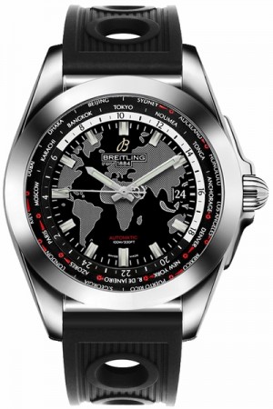 Montre Breitling Galactic Unitime pour hommes WB3510U4/BD94-200S