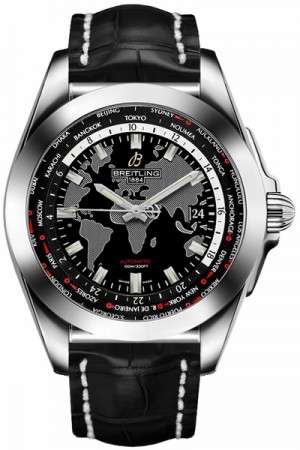 Vente de montres de luxe Breitling Galactic Unitime pour hommes WB3510U4/BD94-743P