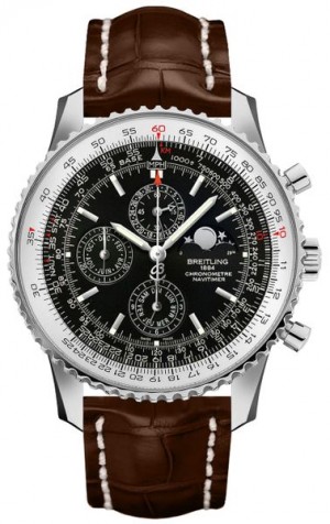 Montre Breitling Navitimer 1461 46mm en acier pour hommes A1937012/BA57-756P