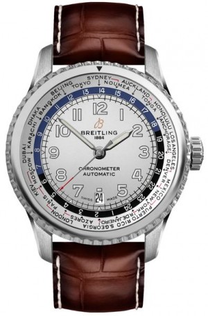 Breitling Aviator 8 B35 Automatic Unitime 43 Montre pour hommes AB3521U01G1P1