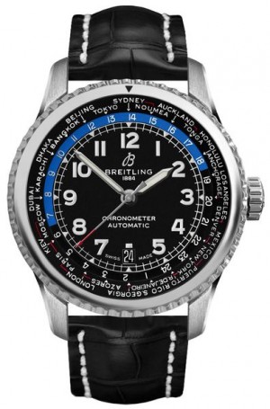 Breitling Aviator 8 B35 Automatic Unitime 43 Montre pour hommes AB3521U41B1P1