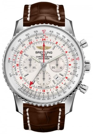 Montre Breitling Navitimer GMT Chronographe pour homme AB044121/G783-757P