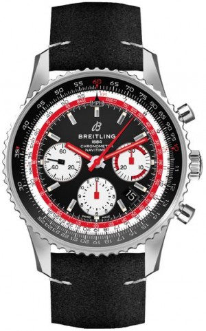 Chronographe Breitling Navitimer B01 43 Montre Swissair Tang AB01211B1B1X1