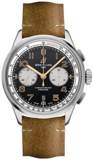 Chronographe Breitling Premier B01 42 Montre Norton pour hommes AB0118A21B1X1