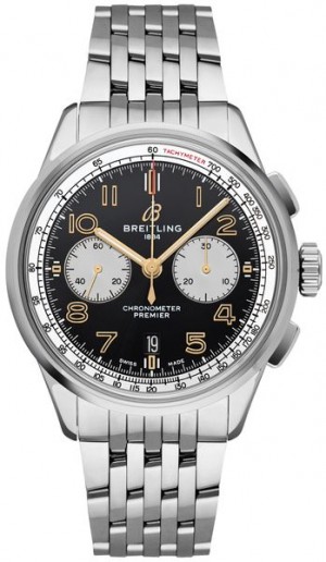 Montre Breitling Premier B01 42 pour hommes en acier AB0118A21B1A1