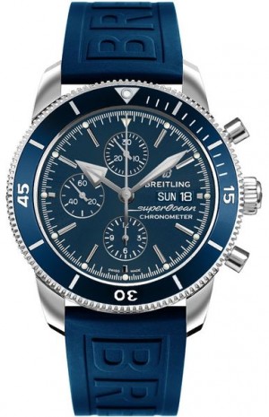 Chronographe Breitling Superocean Heritage II 44 Montre pour homme A1331316/C994-158S