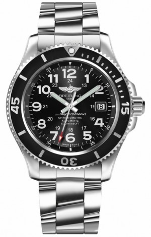 Breitling Superocean II 42 Authentique montre de luxe pour homme A17365C91B1A1