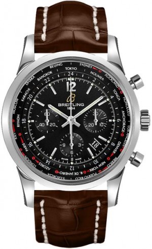 Montre de luxe Breitling Transocean Unitime Pilot pour hommes AB0510U6/BC26-756P