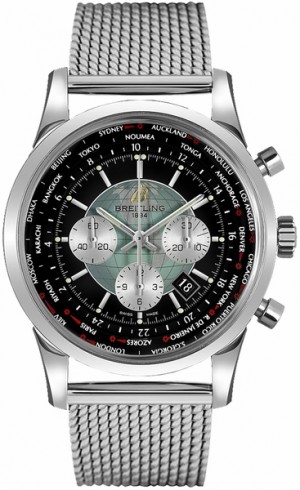 Chronographe Breitling Transocean Unitime AB0510U4/BB62-152A