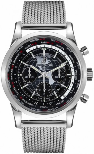 Chronographe Breitling Transocean Unitime AB0510U4/BE84-152A