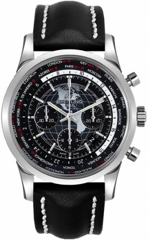 Montre Breitling Transocean Chronograph Unitime pour hommes AB0510U4/BE84-442X