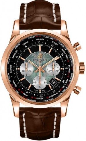 Montre Breitling Transocean Chronograph Unitime pour homme RB0510U4/BB63-757P