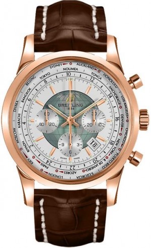 Chronographe Breitling Transocean Unitime RB0510U0/A733-756P