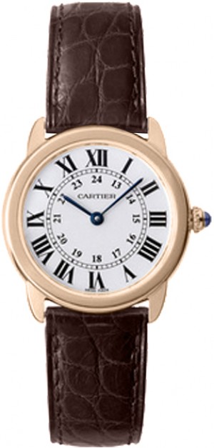 Montre de luxe Cartier Ronde Solo 29mm petit modèle pour femmes W6701007