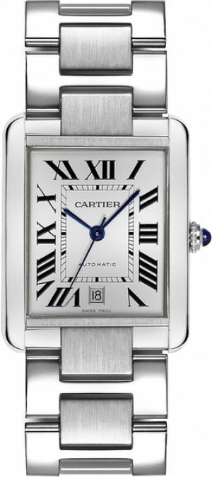 Montre de luxe automatique pour homme Cartier Tank Solo W5200028