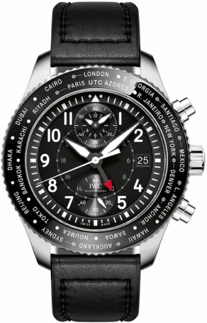 IWC Montre de pilote Chronographe à fuseau horaire IW395001