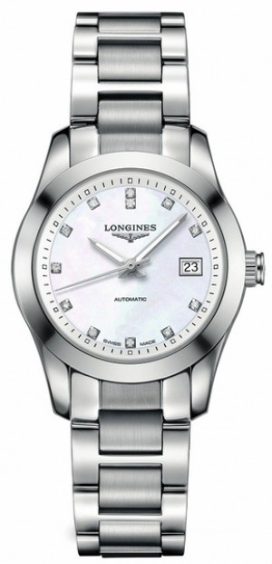 Longines Conquest Calibre L595 Montre habillée pour femme L2.285.4.87.6