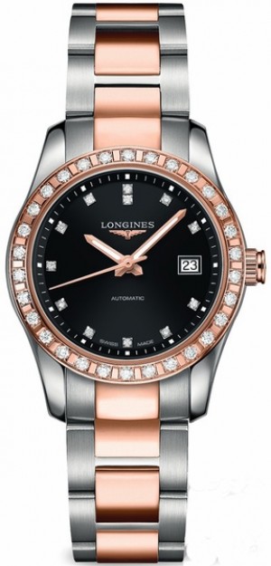 Montre Longines Conquest Classic Diamond pour dames L2.285.5.57.7