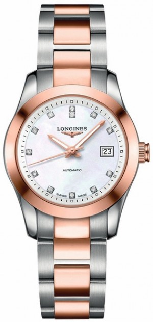 Montre Longines Conquest Diamond pour femmes L2.285.5.87.7