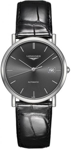 Longines Elegant Collection Grey Dial Women's Watch L4.809.4.57.2 's Watch L4.809.4.72.2