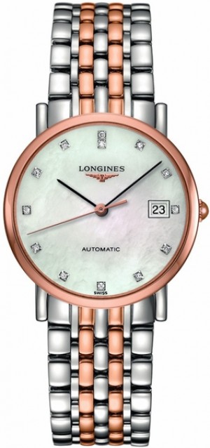 Longines Elegant Collection L4.809.5.57.7 Ladies Automatic Watch L4.809.5.87.7