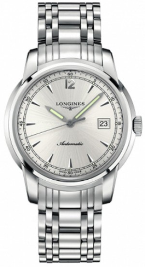 Longines The Saint-Imier Montre pour homme avec cadran argent L2.766.4.79.6