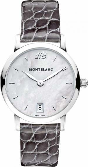 Montre dame MontBlanc Star Classique Pearl White Dial 108766