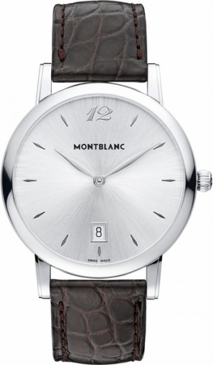 Montre MontBlanc Star Silver Dial pour hommes 108770