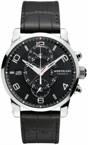 Montre MontBlanc TimeWalker Chronograph pour homme Save 105077