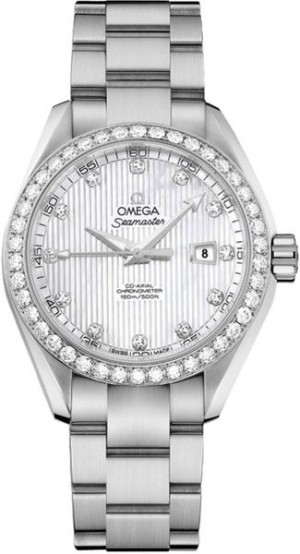 Omega Seamaster Aqua Terra Diamond Women's Montre 231.15.34.20.55.001