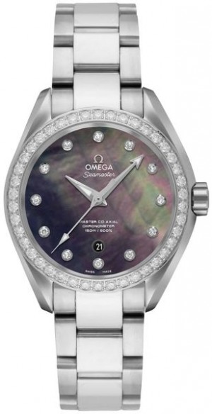 Omega Seamaster Aqua Terra Diamond Women's Montre 231.15.34.20.57.001