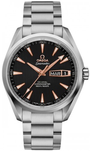 Omega Seamaster Aqua Terra en or massif pour hommes Montre 231.50.43.22.01.001